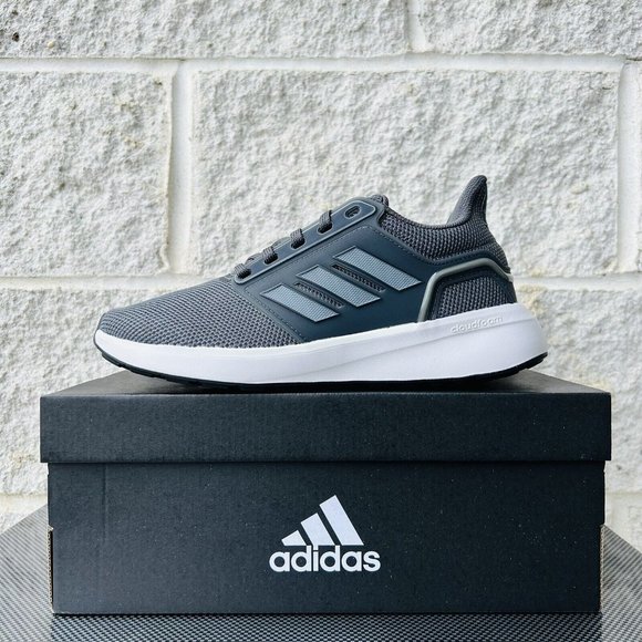 Adidas Shoes | Adidas EQ19 Run Winter Women Athletic Sneaker Grey Trainer Running Shoe #957 | Color: Gray/White | Size: 6.5 | Urbanessentialz's Closet